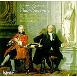 Quantz-Flute Concertos cover
