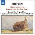 Britten: Piano Concerto / Johnson Over Jordan Suite cover