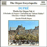 Works for Organ, Vol. 4 (Incls 3 Preludes & Fugues) cover