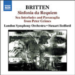 Britten - Sinfonia da Requiem / Gloriana Suite / Sea Interludes cover