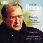 Berio: Rendering / Stanze cover