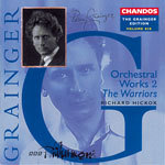 Grainer: Works for Orchestra 2 (Incls 'Molly on the Shore', 'Handel in the Strand' & 'the Warriors') cover