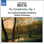 Beck: Six Symphonies, Op. 1 cover
