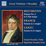 Beethoven / Franck / Lekeu - Violin Sonatas cover