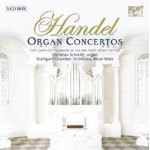 MARBECKS COLLECTABLE: Handel: Complete Organ Concertos (Rec 2004) cover