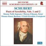 Schubert - Poets of Sentimentality - F.G. Klopstock and G. von Matthisson (Vols. 1-2) cover