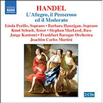 Handel - L'Allegro, il Penseroso ed il Moderato cover