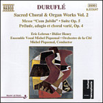 Sacred Choral and Organ Works Vol 2: Messe Cum Jubilo / Organ Suite, Op. 5 cover