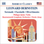 Bernstein: Serenade / Facsimile / Divertimento cover