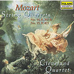 String Quartets No. 14, K.387 & No. 15, K.421 cover