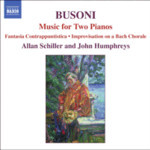 Busoni: Music for 2 Pianos cover