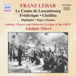 Le comte de Luxembourg / Frederique / Giuditta (excerpts) cover