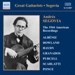 SEGOVIA: 1944 American Recordings cover
