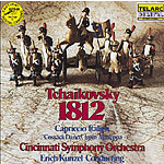 Tchaikovsky: 1812 Overture / Capriccio Italien cover