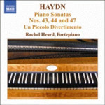 Piano Sonatas Nos. 43, 44 and 47 / Un piccolo divertimento cover