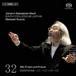 Cantatas Vol. 32: BWV111, BWV123, BWV124, BWV125 cover