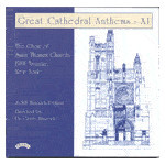 Great Cathedral Anthems Vol.11 cover