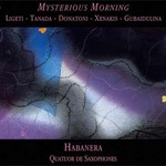 Mysterious Morning-Works for Saxophone Quartet cover