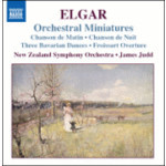 Elgar: Orchestral Miniatures (Incls Chanson de matin & 3 Bavarian Dances) cover