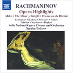 Rachmaninov: Aleko / The Miserly Knight / Francesca da Rimini (excerpts) cover