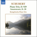 Schubert: Piano Trio No. 2 in E flat major / Sonatensatz cover