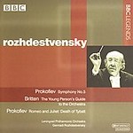 Symphony No.5 in B flat major, Op.100 (plus Britten's Young Persons Guide to the Orchestra) Rec 1971 & 1960 cover