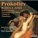 Prokofiev: Romeo and Juliet (Highlights) / Lieutenant Kije / 'Classical' Symphony cover