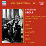 Gigli: London, Milan and Rio de Janeiro Recordings (1949, 1951) cover