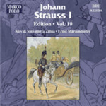 Johann Strauss I Edition Vol.10 (Incls 'Coronation Waltz') cover