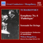 Tchaikovsky: Symphony No. 6 / Serenade for Strings (Rec 1938-1941) cover