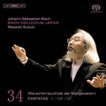 Cantatas (Vol 34) Nos 1, 126 & 127 cover