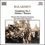 Balakirev: Symphony No. 1 / Islamey / Tamara cover