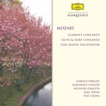 Clarinet Concerto / Flute & Harp Concerto / Serenade 'Eine kleine Nachtmusik' cover