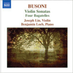 Busoni: Violin Sonatas Nos. 1 and 2 / Bagatelles cover