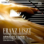 Liszt: Totentanz / Piano Concerto No.1 in E flat major / Piano Concerto No.2 in A major cover