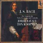 Bach: Viola da gamba sonatas cover