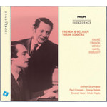 French & Belgium Violin Sonatas cover