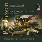 Beethoven: Eroica Op. 55 / Piano Quartet Op. 16 cover