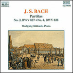 Partitas: No. 3 Bwv 827 / No. 4 Bwv 828 cover