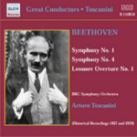 Symphony No. 1 in C major, Op. 21 / Symphony No. 4 in B flat major, Op. 60 cover
