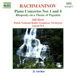 Rachmaninov: Piano Concertos Nos 1 & 4 / Rhapsody on a theme of Paganini cover