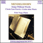 Mendelssohn: Songs Without Words cover