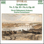 Dvorak: Symphonies No. 3 Op 10 & No. 6 Op. 60 cover