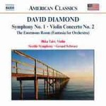 Diamond: Symphony No. 1 / Violin Concerto No. 2 / The Enormous Room cover