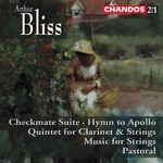 Bliss: Checkmate Suite / Quintet for Clarinet and Strings / etc cover
