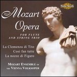 Mozart Opera for Flute & String Trio cover