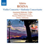Rozsa: Violin Concerto / Sinfonia Concertante cover