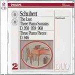 MARBECKS COLLECTABLE: Schubert: The Last Three Piano Sonatas D958, 959, 960 cover