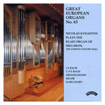 Great European Organs Vol 63 cover