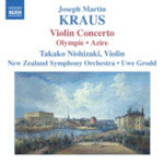 Kraus: Violin Concerto in C Major / Olympie: Incidental Music / etc cover
